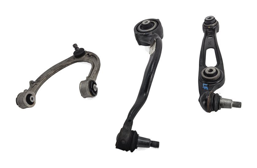2013-2019 RANGE ROVER (L405) FRONT LEFT DRIVER UPPER & LOWER CONTROL ARM SET/3