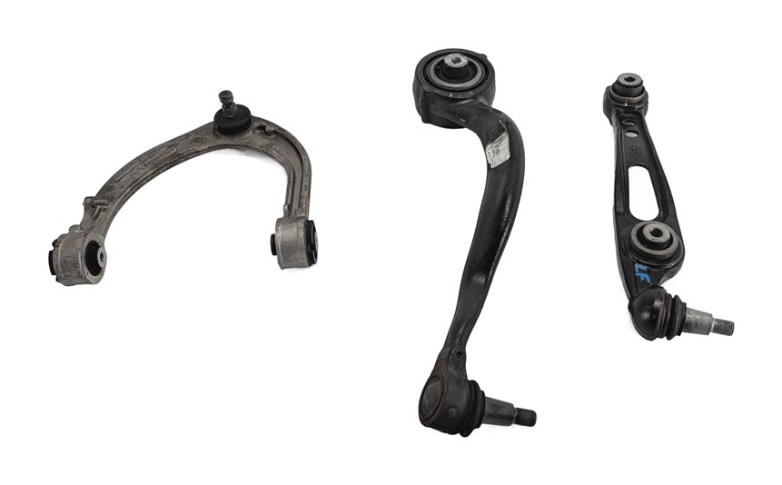 Thumbnail 3: 2013-2019 RANGE ROVER (L405) FRONT LEFT DRIVER UPPER & LOWER CONTROL ARM SET/3