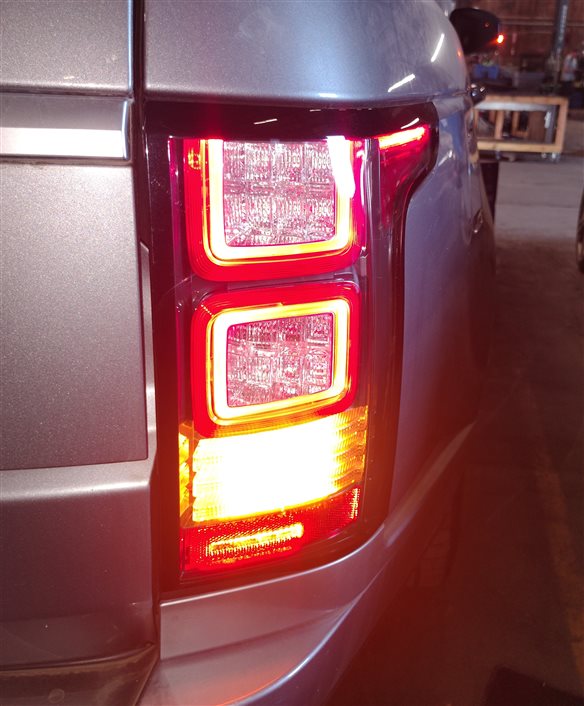 Thumbnail 2: 13-17 RANGE ROVER (L405) REAR RIGHT PASSENGER LED TAILLIGHT BRAKE LIGHT LAMP
