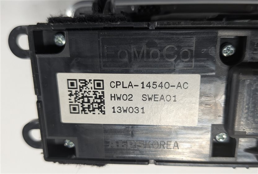 Thumbnail 5: 2013-2017 RANGE ROVER SPORT (L405 L494) LEFT DRIVER P-FOLD MASTER WINDOW SWITCH