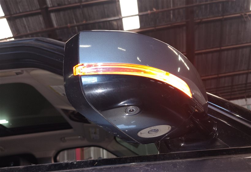 Thumbnail 2: 2013 RANGE ROVER (L405) RIGHT - PFOLD HEAT AUTODIM CAMERA DOOR MIRROR (Grey)