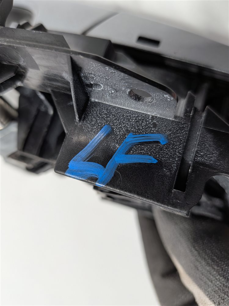 Thumbnail 6: 12-17 ROVER SPORT EVOQUE L405 L494 FRONT LEFT DRIVER PASSIVE DOOR HANDLE (Grey)