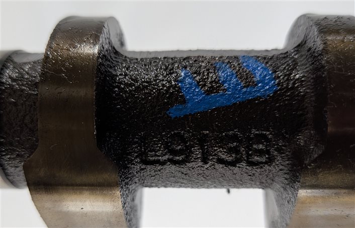 Thumbnail 5: 10-13 LR4 RANGE ROVER SPORT 5.0L NON SC RIGHT CYLINDER HEAD EXHAUST CAM CAMSHAFT