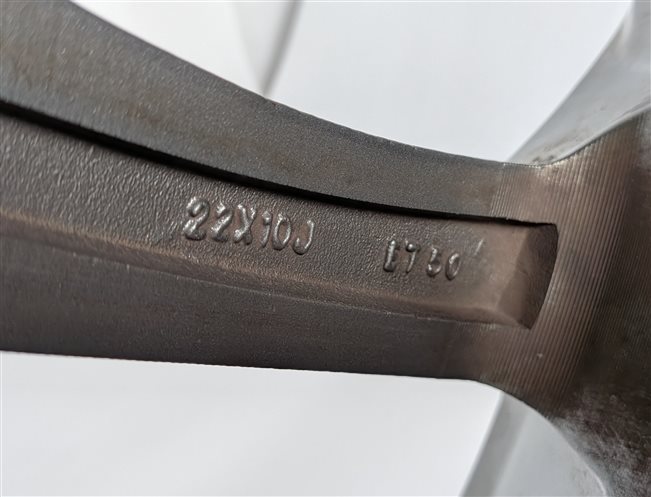 Thumbnail 10: 2013 RANGE ROVER (L405) 22X10 12-SPOKE DIAMOND CUT WHEEL RIM ET50 AFTERMARKET