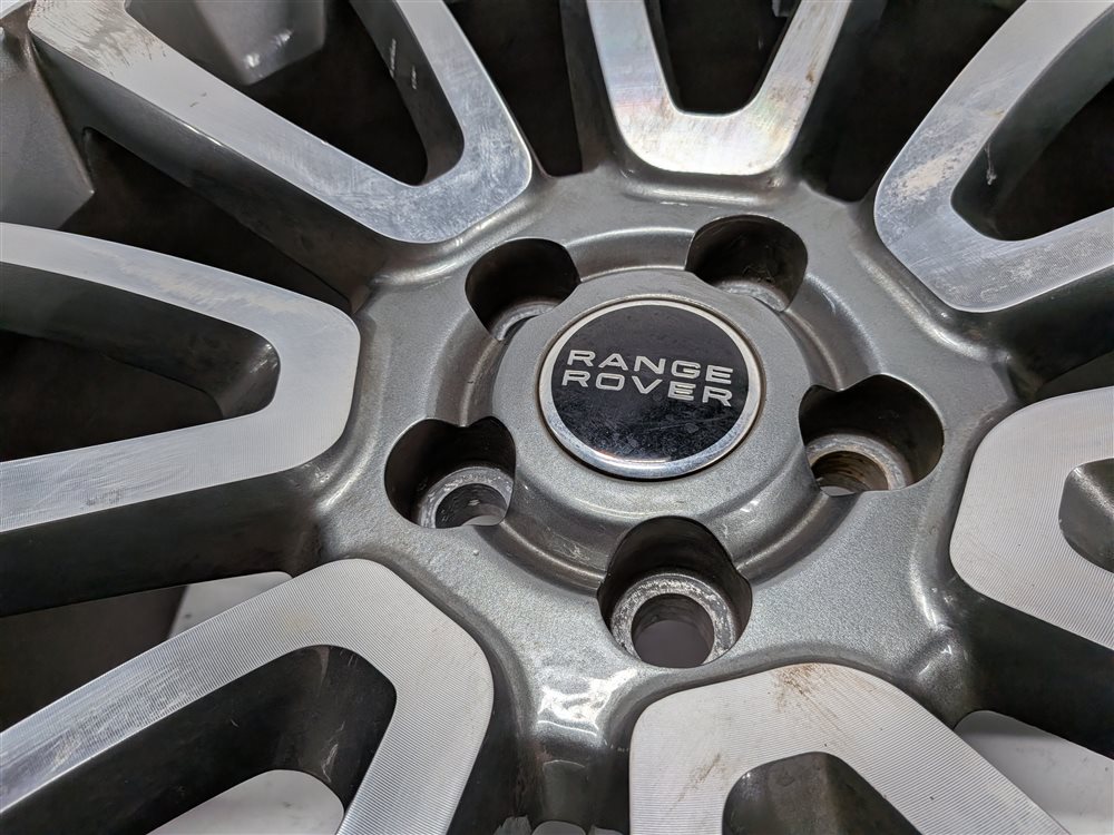 Thumbnail 4: 2013 RANGE ROVER (L405) 22X10 12-SPOKE DIAMOND CUT WHEEL RIM ET50 AFTERMARKET