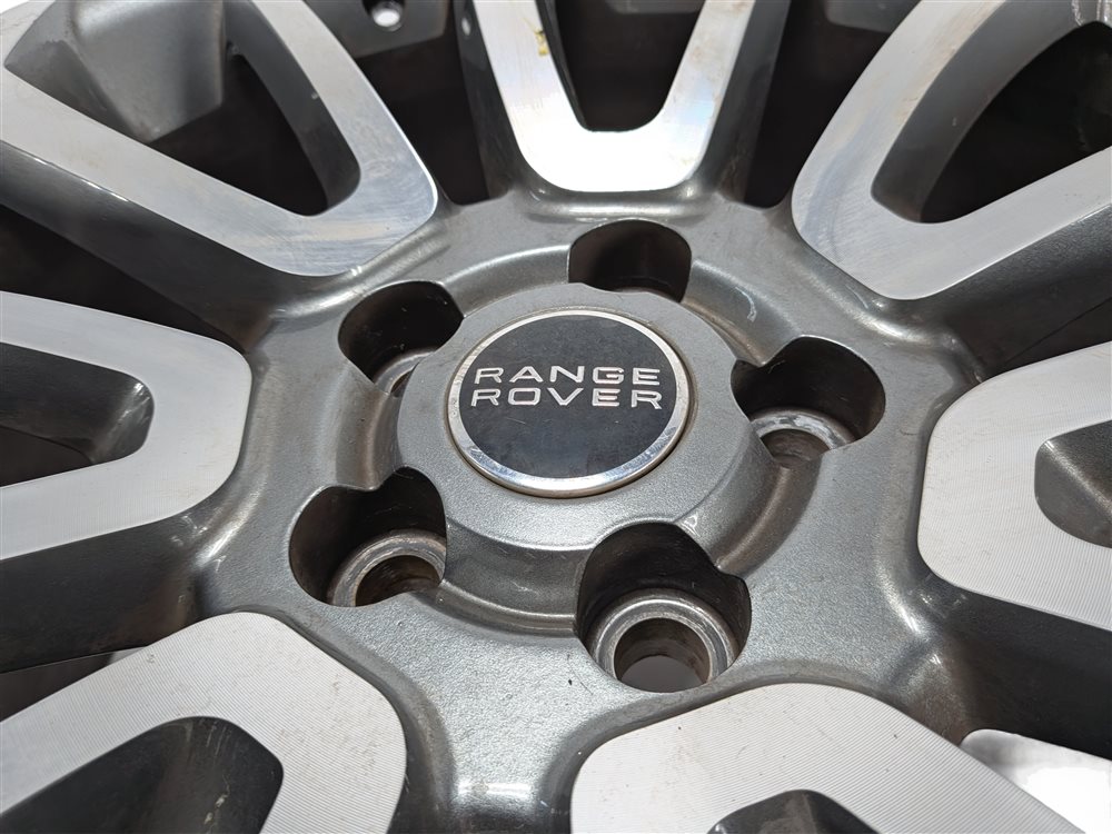 Thumbnail 4: 2013 RANGE ROVER (L405) 22X10 12-SPOKE DIAMOND CUT WHEEL RIM ET50 AFTERMARKET