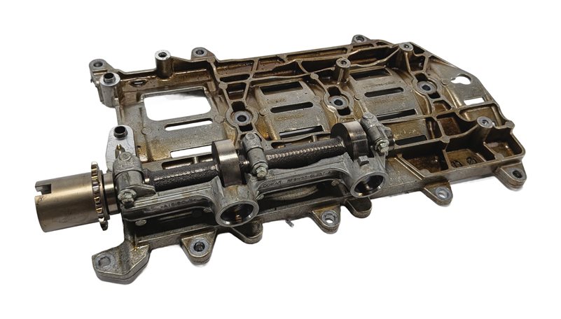 2013 RANGE ROVER (L405) 5.0L AJ133 V8 ENGINE OIL PAN BAFFLE TRAY BALANCE SHAFT