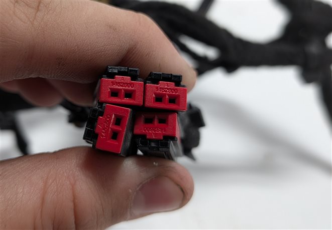 Thumbnail 5: 2013 RANGE ROVER (L405) CENTER CONSOLE WIRE WIRING HARNESS LOOM CK52-14B079-PE