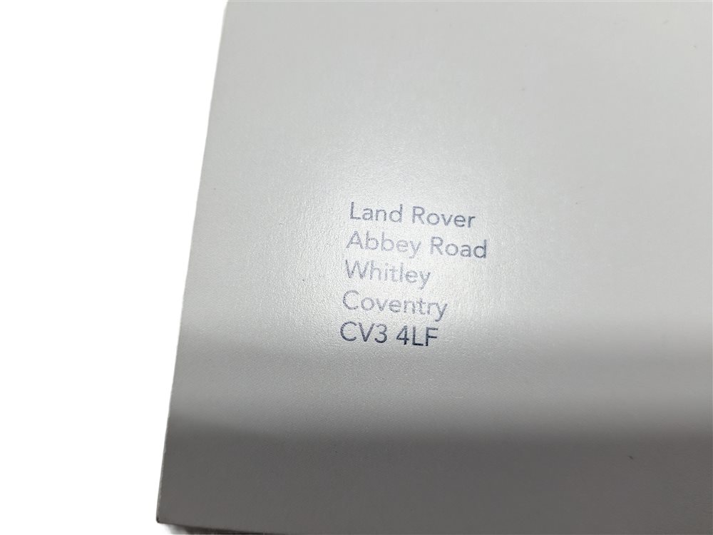 Thumbnail 12: 2013 RANGE ROVER (L405) 5.0L OWNER'S MANUAL BOOKLET HANDBOOK w/ CASE SET