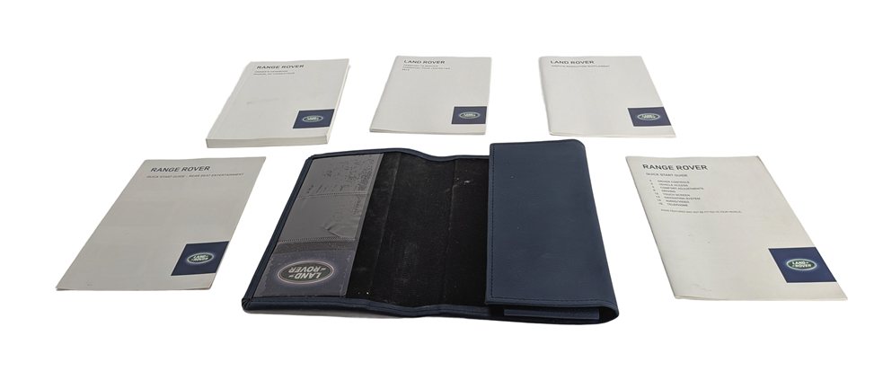 Thumbnail 5: 2013 RANGE ROVER (L405) 5.0L OWNER'S MANUAL BOOKLET HANDBOOK w/ CASE SET