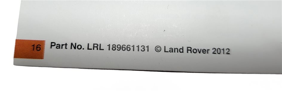 Thumbnail 9: 2013 RANGE ROVER (L405) 5.0L OWNER'S MANUAL BOOKLET HANDBOOK w/ CASE SET
