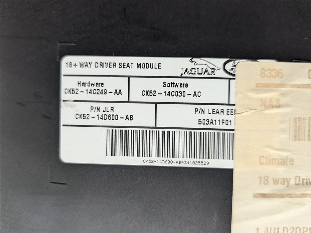 Thumbnail 8: 2013 RANGE ROVER (L405) FRONT LEFT DRIVER POWER SEAT CONTROL MODULE COMPUTER