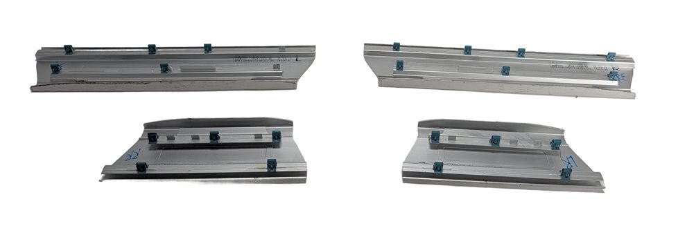 Thumbnail 4: 2013 RANGE ROVER (L405) FRONT REAR LEFT RIGHT DOOR SILL SCUFF PLATE TRIM SET/4