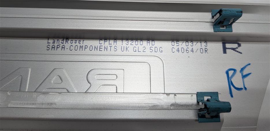 Thumbnail 9: 2013 RANGE ROVER (L405) FRONT REAR LEFT RIGHT DOOR SILL SCUFF PLATE TRIM SET/4