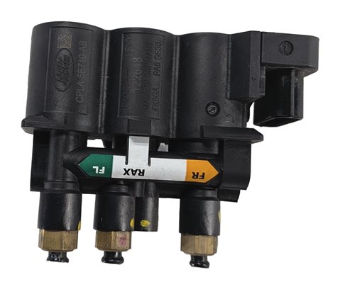 Thumbnail 4: 2013 RANGE ROVER (L405) FRONT AIR SUSPENSION VALVE BLOCK SOLENOID MANIFOLD