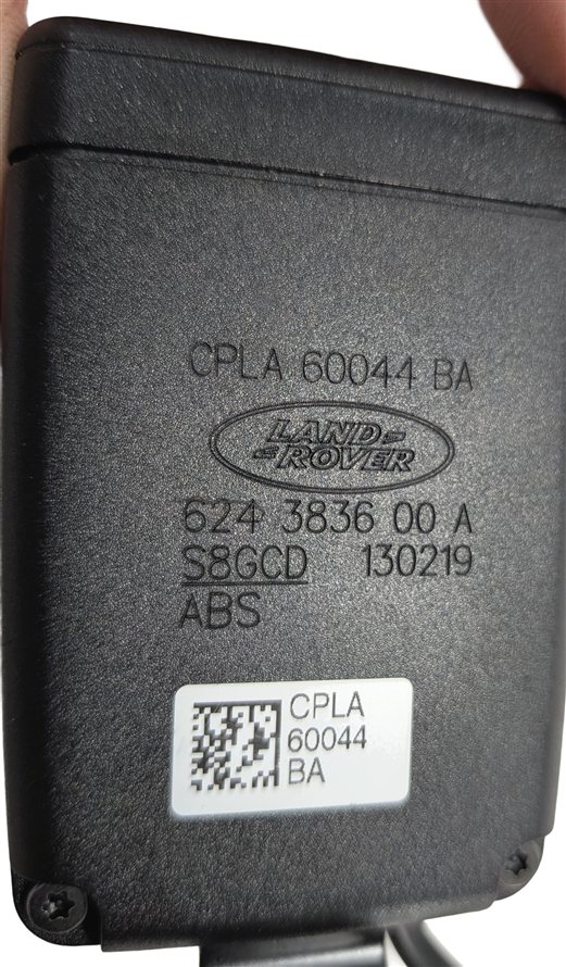 Thumbnail 5: 2013 RANGE ROVER (L405) REAR LEFT CENTER RIGHT SEATBELT BUCKLE SET/3 (Black)