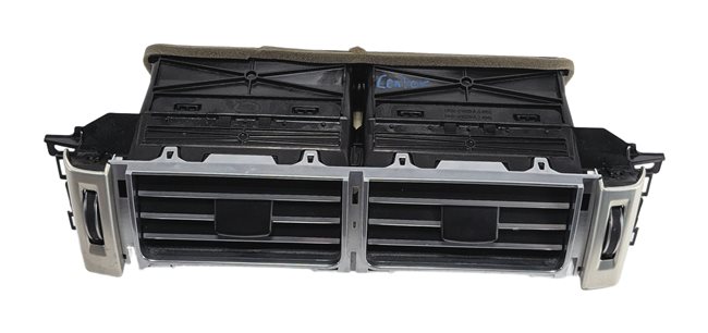 Thumbnail 3: 2013 RANGE ROVER (L405) FRONT CENTER DASH HEAT AIR AC VENT OUTLET BEZEL (Black)