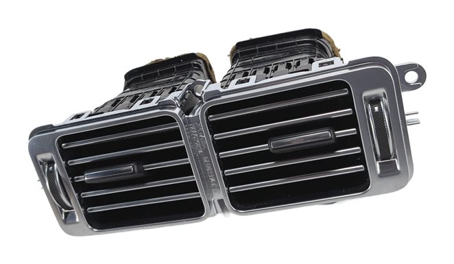 2013 RANGE ROVER (L405) REAR CENTER CONSOLE HEAT AIR AC VENT (Black)
