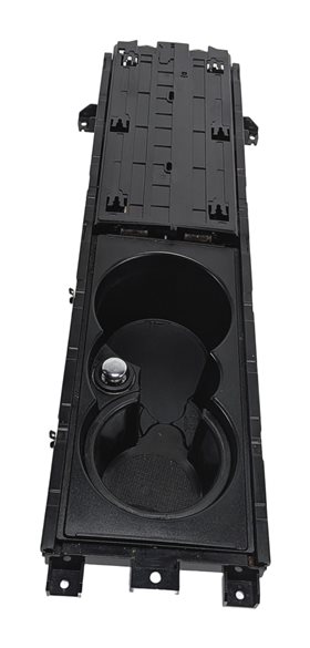 Thumbnail 3: 2013 RANGE ROVER (L405) FRONT CENTER CONSOLE CUP HOLDER ASSEMBLY w/ ROLLER COVER