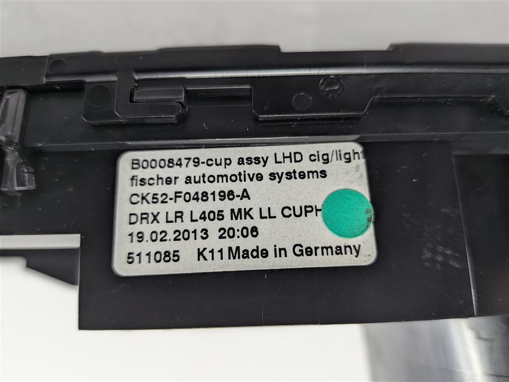 Thumbnail 5: 2013 RANGE ROVER (L405) FRONT CENTER CONSOLE CUP HOLDER ASSEMBLY w/ ROLLER COVER