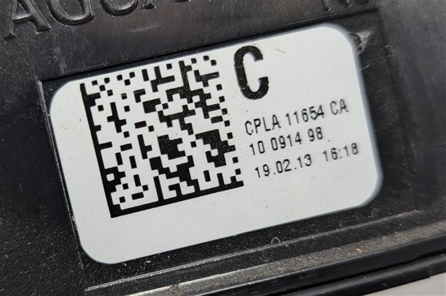 Thumbnail 5: 2013 RANGE ROVER (L405) DASH TRUNK TAILGATE RELEASE DIMMER CONTROL SWITCH