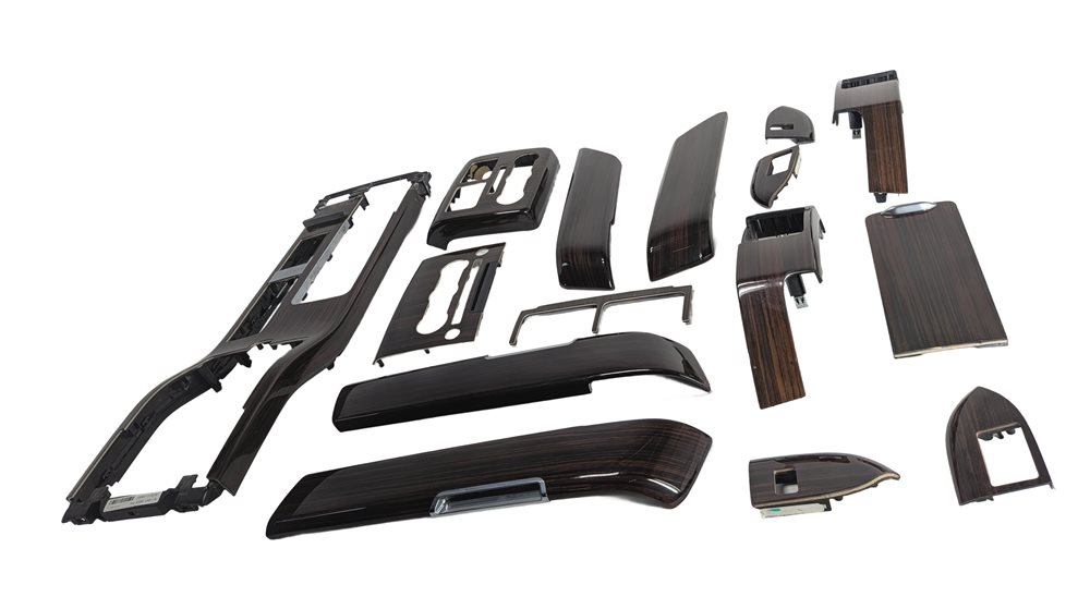 2013 RANGE ROVER (L405) INTERIOR DASH DOOR CONSOLE TRIM SET (Macassar Wood)