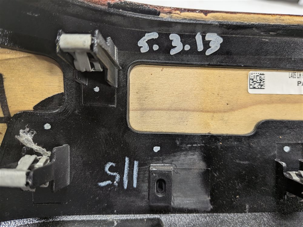 Thumbnail 25: 2013 RANGE ROVER (L405) INTERIOR DASH DOOR CONSOLE TRIM SET (Macassar Wood)