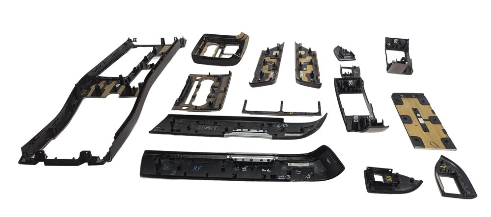 Thumbnail 4: 2013 RANGE ROVER (L405) INTERIOR DASH DOOR CONSOLE TRIM SET (Macassar Wood)