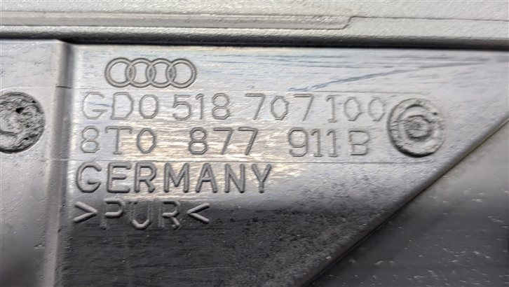 Thumbnail 7: 08-17 AUDI A5 S5 RS5 (8T) SUNROOF MOONROOF GLASS PANEL WINDOW SUN MOON ROOF