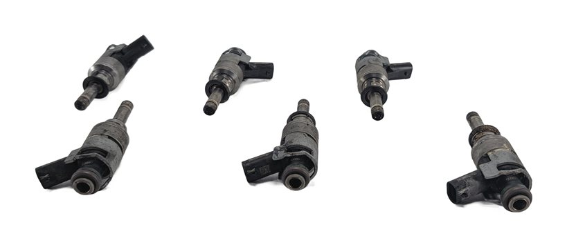 Thumbnail 2: 11-15 AUDI Q5 SQ5 Q7 A6 S4 S5 3.0L SUPERCHARGED FUEL INJECTOR SET/6