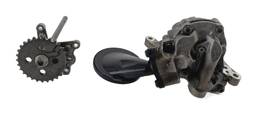 Thumbnail 4: 14-17 AUDI S4 S5 SQ5 (B8 8T 8R) 3.0L SUPER (CTUB) ENGINE OIL PUMP w/DRIVE GEAR