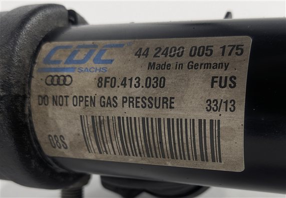 Thumbnail 5: 13-17 AUDI S5 8T 8F FRONT RIGHT PASSENGER AWD ADAPTIVE SUSPENSION STRUT ASSEMBLY