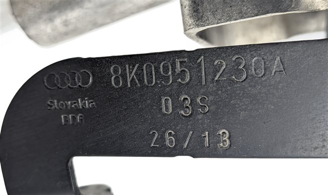 Thumbnail 9: 2008-2017 AUDI A4 A5 S4 S5 (B8 8K 8T) FRONT BUMPER REINFORCEMENT IMPACT BAR