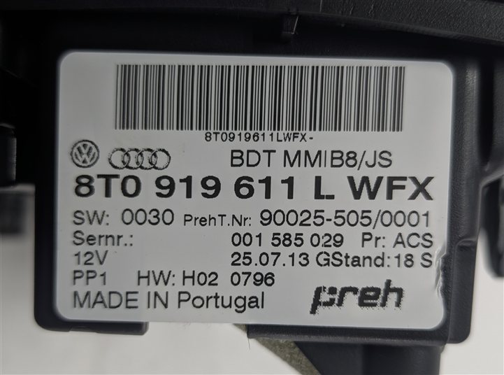 Thumbnail 6: 13-17 AUDI Q5 SQ5 A4 A5 S5 MMI CONTROL PANEL NAVIGATION KNOB