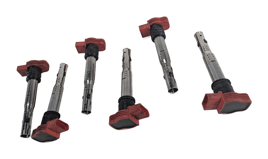 2005-2017 AUDI A4 S4 A5 S5 A6 S6 A7 A8 Q5 SQ5 Q7 R8 S8 IGNITION COIL SET 6