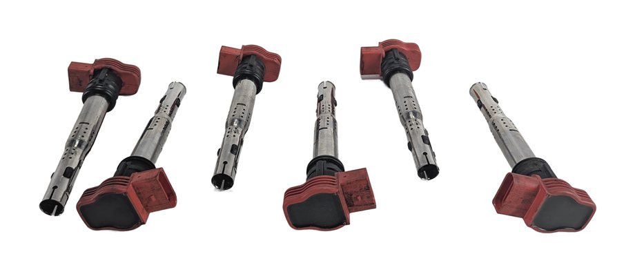 Thumbnail 2: 2005-2017 AUDI A4 S4 A5 S5 A6 S6 A7 A8 Q5 SQ5 Q7 R8 S8 IGNITION COIL SET 6