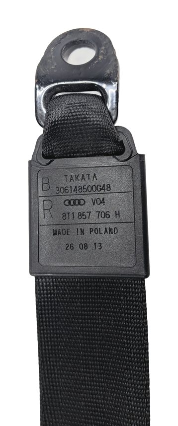 Thumbnail 4: 08-17 AUDI A5 S5 (B8 8T) COUPE FRONT RIGHT PASSENGER SEATBELT RETRACTOR (Black)