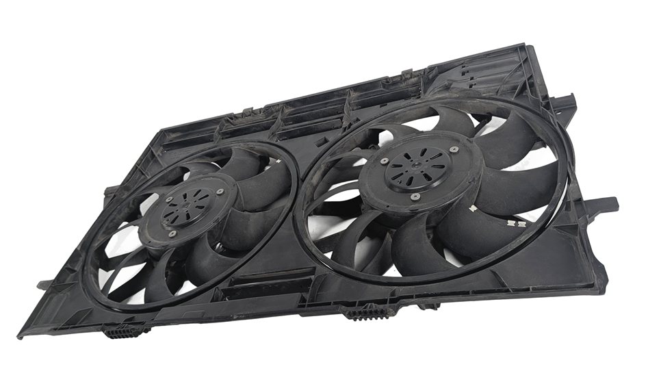 12-18 AUDI Q5 SQ5 A6 A7 S4 S5 RADIATOR COOLING FAN ASSEMBLY