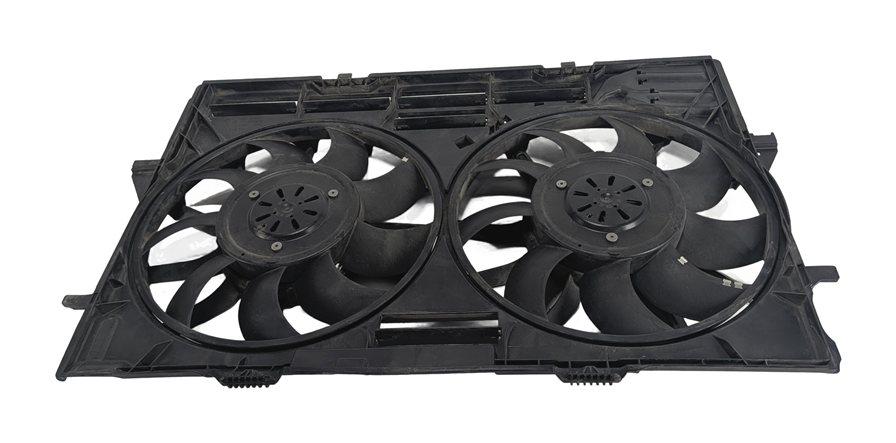 Thumbnail 3: 12-18 AUDI Q5 SQ5 A6 A7 S4 S5 RADIATOR COOLING FAN ASSEMBLY