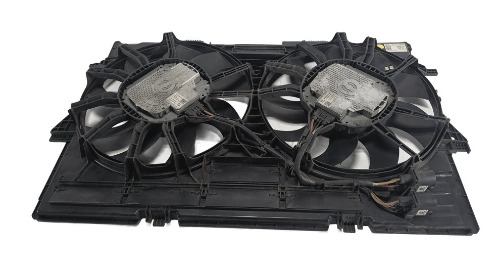 Thumbnail 4: 12-18 AUDI Q5 SQ5 A6 A7 S4 S5 RADIATOR COOLING FAN ASSEMBLY