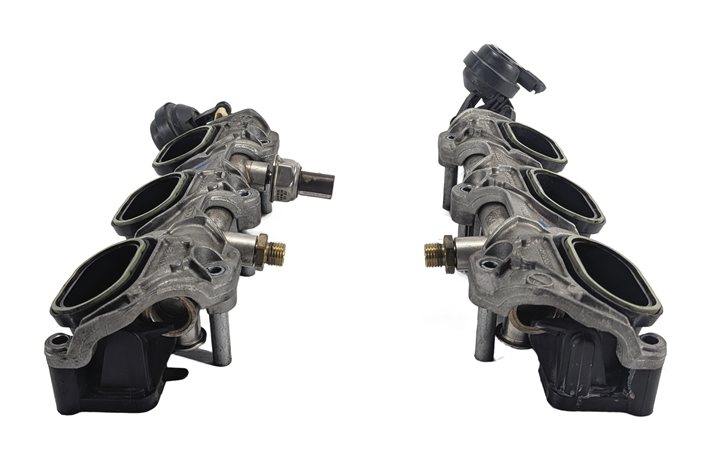 Thumbnail 2: 12-17 A6 A7 Q5 S5 SQ5 3.0L SUPER LEFT & RIGHT INTAKE MANIFOLD DIFFUSER RAIL SET