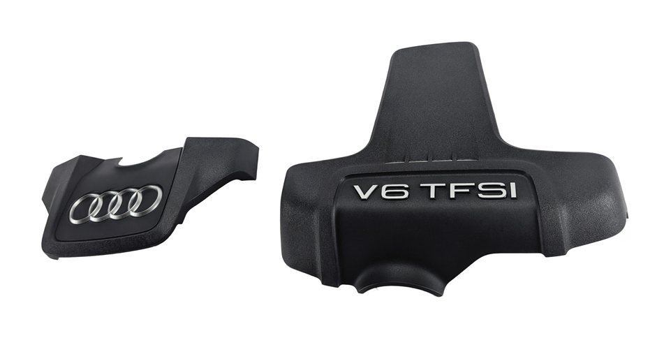 09-16 AUDI A6 A7 A8 Q5 Q7 S5 SQ5 3.0L SUPERCHARGED ENGINE COVER TRIM SET 2