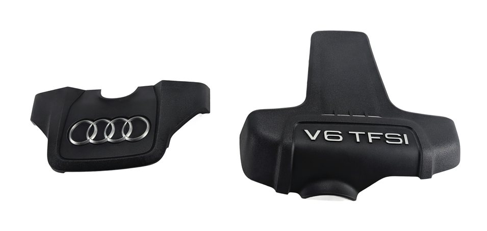 Thumbnail 3: 09-16 AUDI A6 A7 A8 Q5 Q7 S5 SQ5 3.0L SUPERCHARGED ENGINE COVER TRIM SET 2