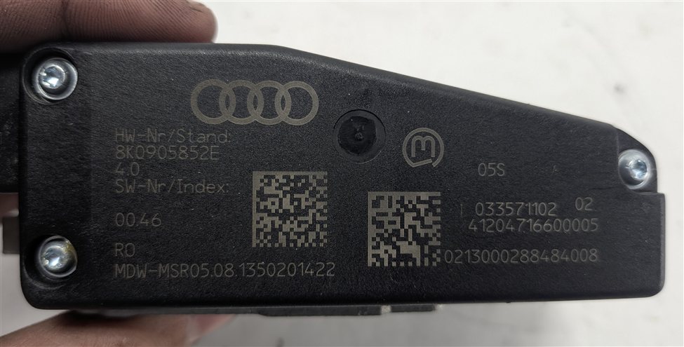 Thumbnail 16: 2014-2017 AUDI S5 (B8 8T) 3.0L (CTUB) ECM BCM CLUSTER GATEWAY ELV KESSY KEY SET
