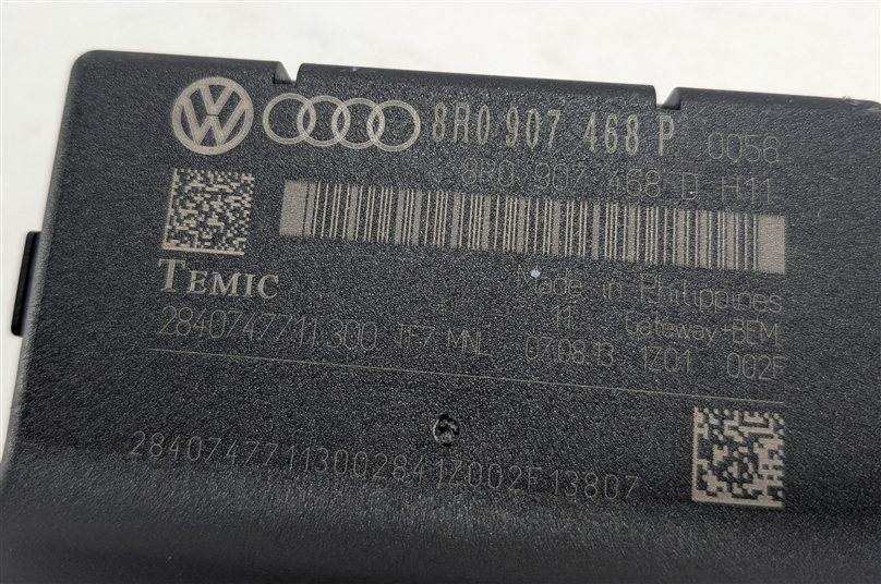 Thumbnail 17: 2014-2017 AUDI S5 (B8 8T) 3.0L (CTUB) ECM BCM CLUSTER GATEWAY ELV KESSY KEY SET