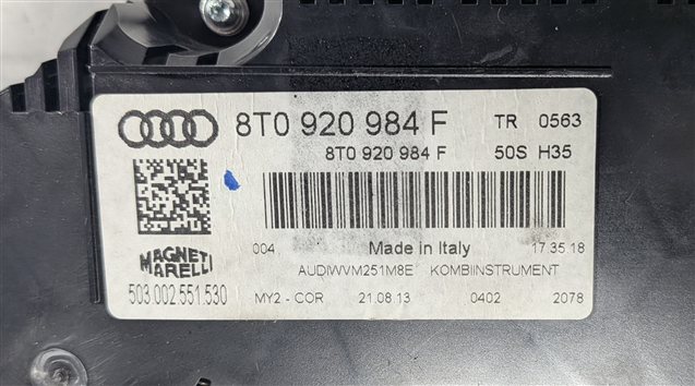 Thumbnail 19: 2014-2017 AUDI S5 (B8 8T) 3.0L (CTUB) ECM BCM CLUSTER GATEWAY ELV KESSY KEY SET
