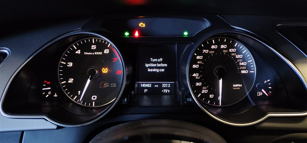 Thumbnail 2: 2014-2017 AUDI S5 (B8 8T) 3.0L (CTUB) ECM BCM CLUSTER GATEWAY ELV KESSY KEY SET