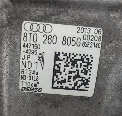 Thumbnail 9: 2013-2017 AUDI Q5 SQ5 S4 S5 (8R) A/C AIR CONDITIONING COMPRESSOR
