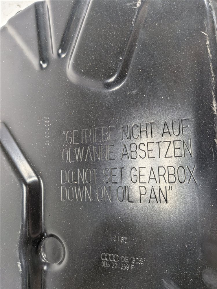 Thumbnail 5: 10-22 PORSCHE MACAN AUDI A5 S4 RS5 S5 S6 S7 (B8 8T C7 4G8) TRANSMISSION OIL PAN