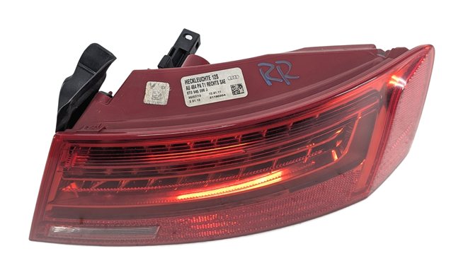 Thumbnail 4: 13-17 AUDI A5 S5 RS5 (B8 8T) REAR RIGHT OUTER TAILLIGHT BRAKE LIGHT LAMP (LED)